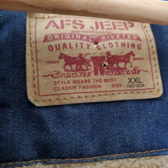 afs jeep denim jacket